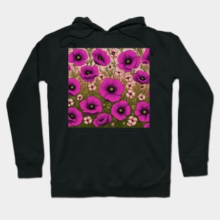 Poppy Flower Hoodie